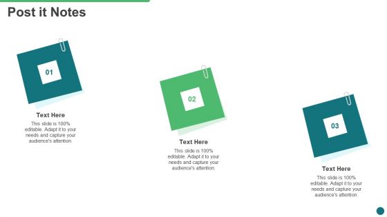 Post It Notes Ppt Professional Format PDF