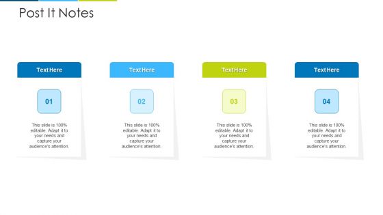 Post It Notes Ppt Styles Graphic Tips PDF