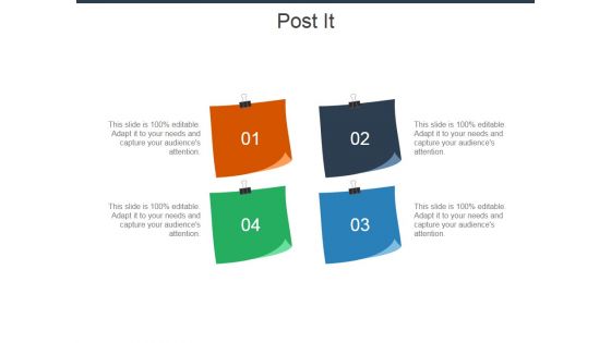 Post It Ppt PowerPoint Presentation Gallery Display