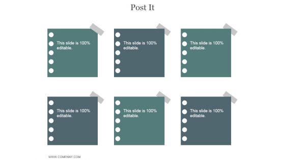 Post It Ppt PowerPoint Presentation Professional
