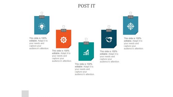 Post It Ppt PowerPoint Presentation Shapes