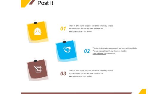 Post It Ppt PowerPoint Presentation Slides Graphics Design