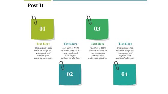Post It Ppt PowerPoint Presentation Styles Clipart Images