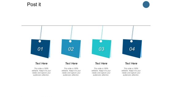 Post It Strategy Ppt PowerPoint Presentation Outline Mockup
