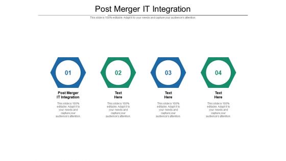 Post Merger IT Integration Ppt PowerPoint Presentation File Graphics Example Cpb Pdf