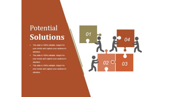 Potential Solutions Ppt PowerPoint Presentation Summary