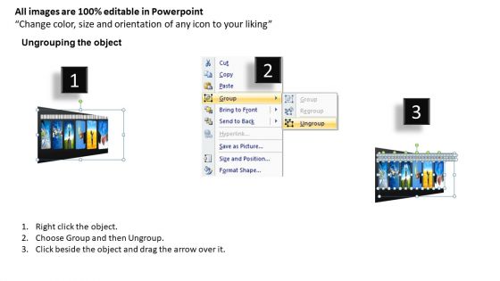 PowerPoint Backgrounds Leadership Movie Timeline Ppt Process