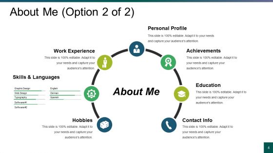 PowerPoint Presentation About Myself For Job Interview Ppt Ppt PowerPoint Presentation Complete Deck With Slides