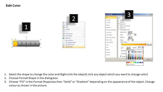 PowerPoint Process Teamwork Flow Process Ppt Design