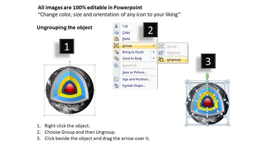 PowerPoint Theme Company Success Core Diagram Ppt Templates