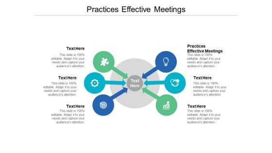 Practices Effective Meetings Ppt PowerPoint Presentation Model Graphics Pictures Cpb