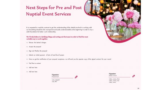 Pre And Postnuptial Proposal Template Ppt PowerPoint Presentation Complete Deck With Slides
