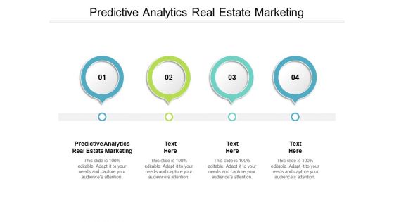 Predictive Analytics Real Estate Marketing Ppt PowerPoint Presentation Infographics Slideshow Cpb