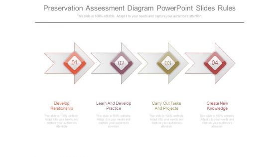 Preservation Assessment Diagram Powerpoint Slides Rules
