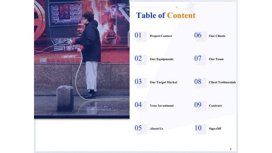 Pressure Cleaning Proposal And Service Agreement Ppt PowerPoint Presentation Complete Deck With Slides