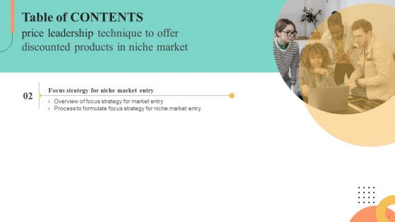 Price Leadership Technique To Offer Discounted Products In Niche Market Ppt PowerPoint Presentation Complete Deck With Slides