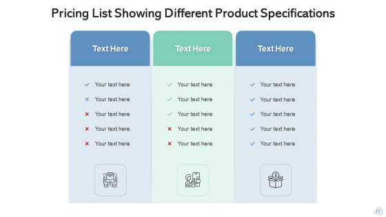 Pricing List Technology Advancement Plans Ppt PowerPoint Presentation Complete Deck With Slides