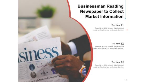 Print Media Businessman Reading Market Ppt PowerPoint Presentation Complete Deck
