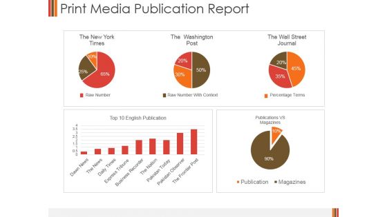 Print Media Publication Report Ppt PowerPoint Presentation Portfolio Portrait