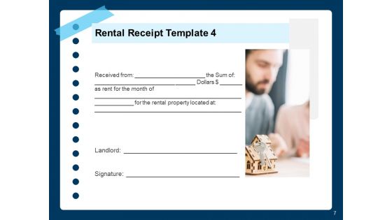 Printable Rent Receipt Template Ppt PowerPoint Presentation Complete Deck With Slides