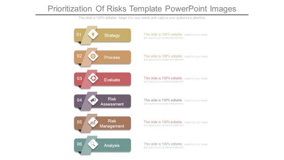 Prioritization Of Risks Template Powerpoint Images