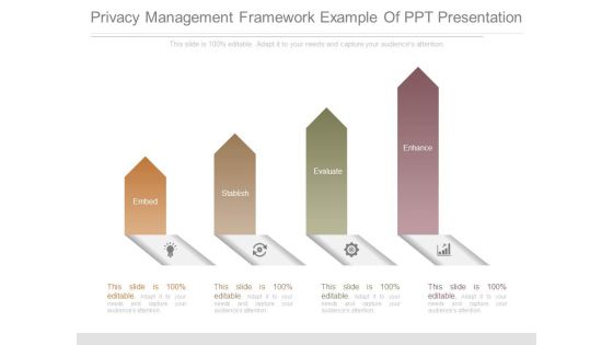Privacy Management Framework Example Of Ppt Presentation