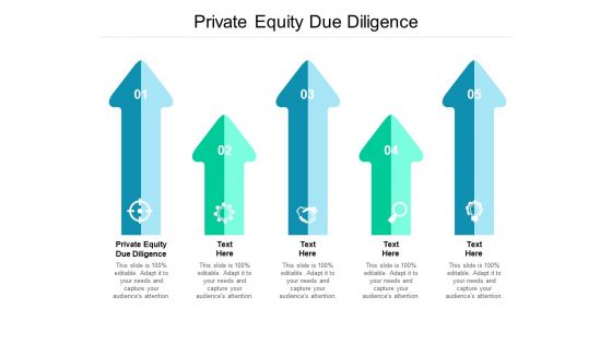 Private Equity Due Diligence Ppt PowerPoint Presentation Infographics Master Slide Cpb