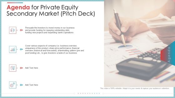 Private Equity Secondary Market Pitch Deck Ppt PowerPoint Presentation Complete Deck With Slides