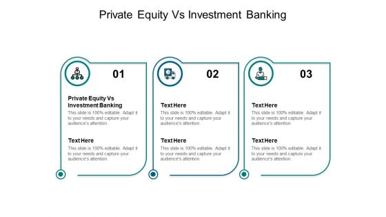 Private Equity Vs Investment Banking Ppt PowerPoint Presentation Professional Example File Cpb Pdf