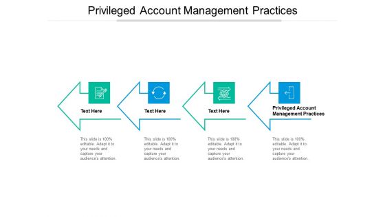 Privileged Account Management Practices Ppt PowerPoint Presentation Infographics Design Inspiration Cpb Pdf