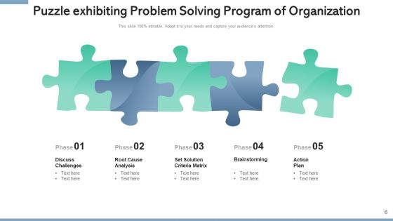 Problem Solving Jigsaw Communication Plan Ppt PowerPoint Presentation Complete Deck With Slides