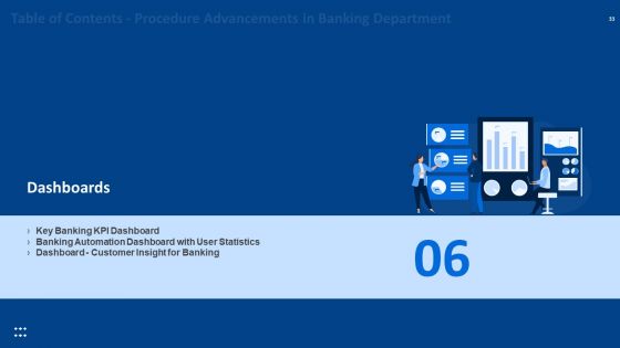Procedure Advancements In Banking Department Ppt PowerPoint Presentation Complete Deck With Slides