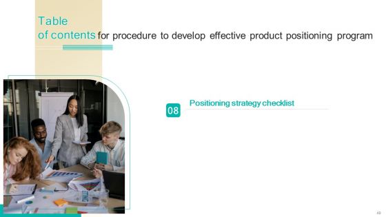 Procedure To Develop Effective Product Positioning Program Ppt PowerPoint Presentation Complete Deck With Slides