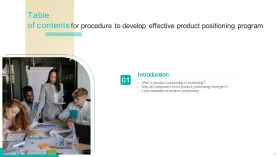 Procedure To Develop Effective Product Positioning Program Ppt PowerPoint Presentation Complete Deck With Slides