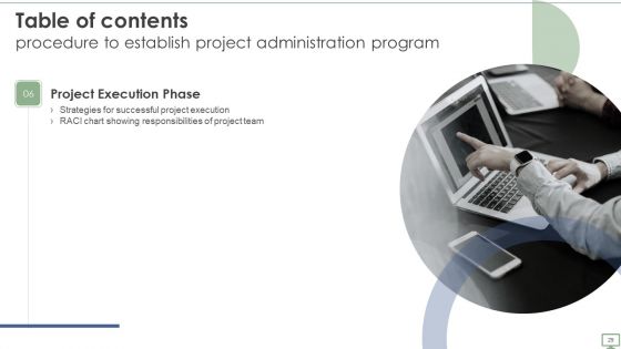 Procedure To Establish Project Administration Program Ppt PowerPoint Presentation Complete Deck With Slides