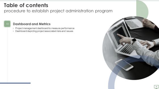 Procedure To Establish Project Administration Program Ppt PowerPoint Presentation Complete Deck With Slides
