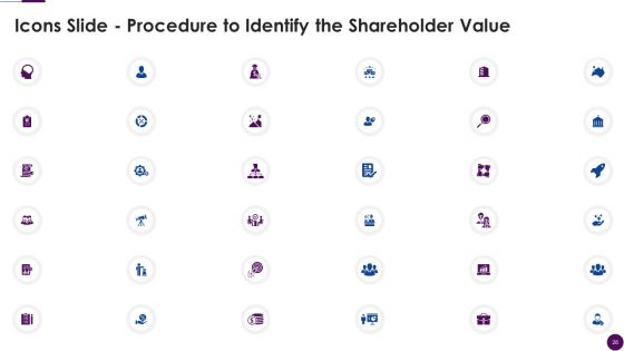 Procedure To Identify The Shareholder Value Ppt PowerPoint Presentation Complete Deck With Slides