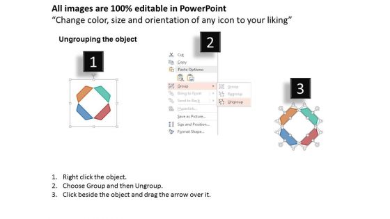 Process Flow Chart With Finance Icons PowerPoint Template