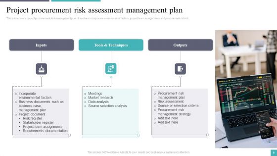 Procurement Risk Assessment And Management Ppt PowerPoint Presentation Complete Deck With Slides