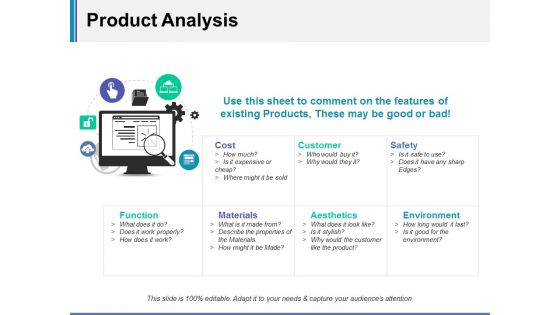 Product Analysis Ppt Powerpoint Presentation Infographics Example Topics