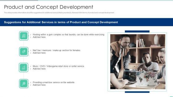 Product And Concept Development Ppt Inspiration Slideshow PDF