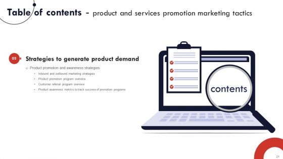 Product And Services Promotion Marketing Tactics Ppt PowerPoint Presentation Complete Deck With Slides