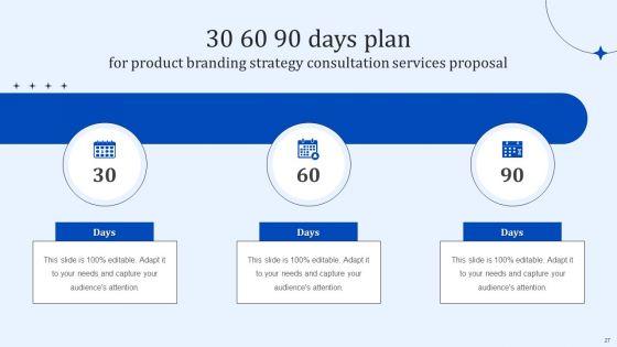 Product Branding Strategy Consultation Services Proposal Ppt PowerPoint Presentation Complete Deck With Slides