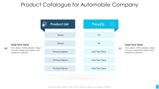 Product Catalogue Ppt PowerPoint Presentation Complete Deck With Slides