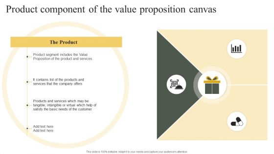 Product Component Of The Value Proposition Canvas Formats PDF Product Component Of The Value Proposition Canvas Formats PDF