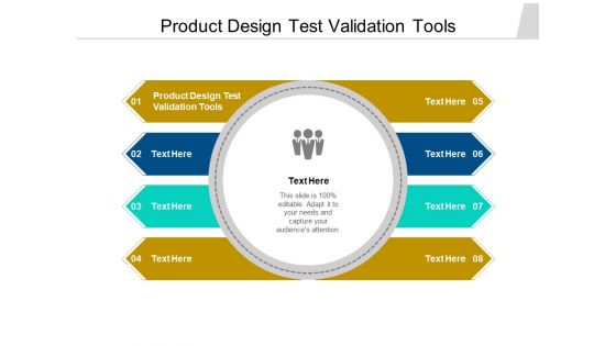Product Design Test Validation Tools Ppt PowerPoint Presentation Inspiration Vector Cpb Pdf