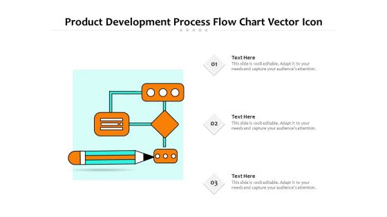 Product Development Process Flow Chart Vector Icon Ppt PowerPoint Presentation Icon Infographic Template PDF