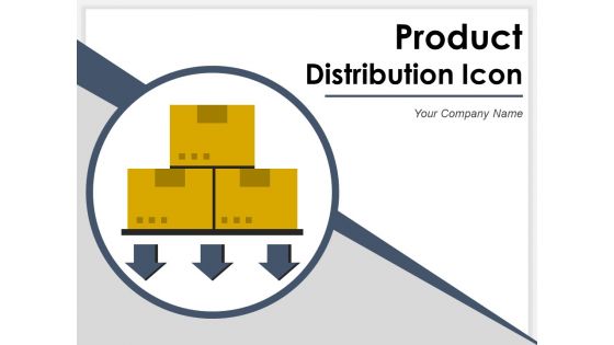 Product Distribution Icon Gear Arrow Ppt PowerPoint Presentation Complete Deck