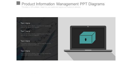 Product Information Management Ppt Diagrams