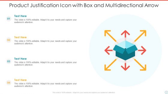 Product Justification Ppt PowerPoint Presentation Complete Deck With Slides